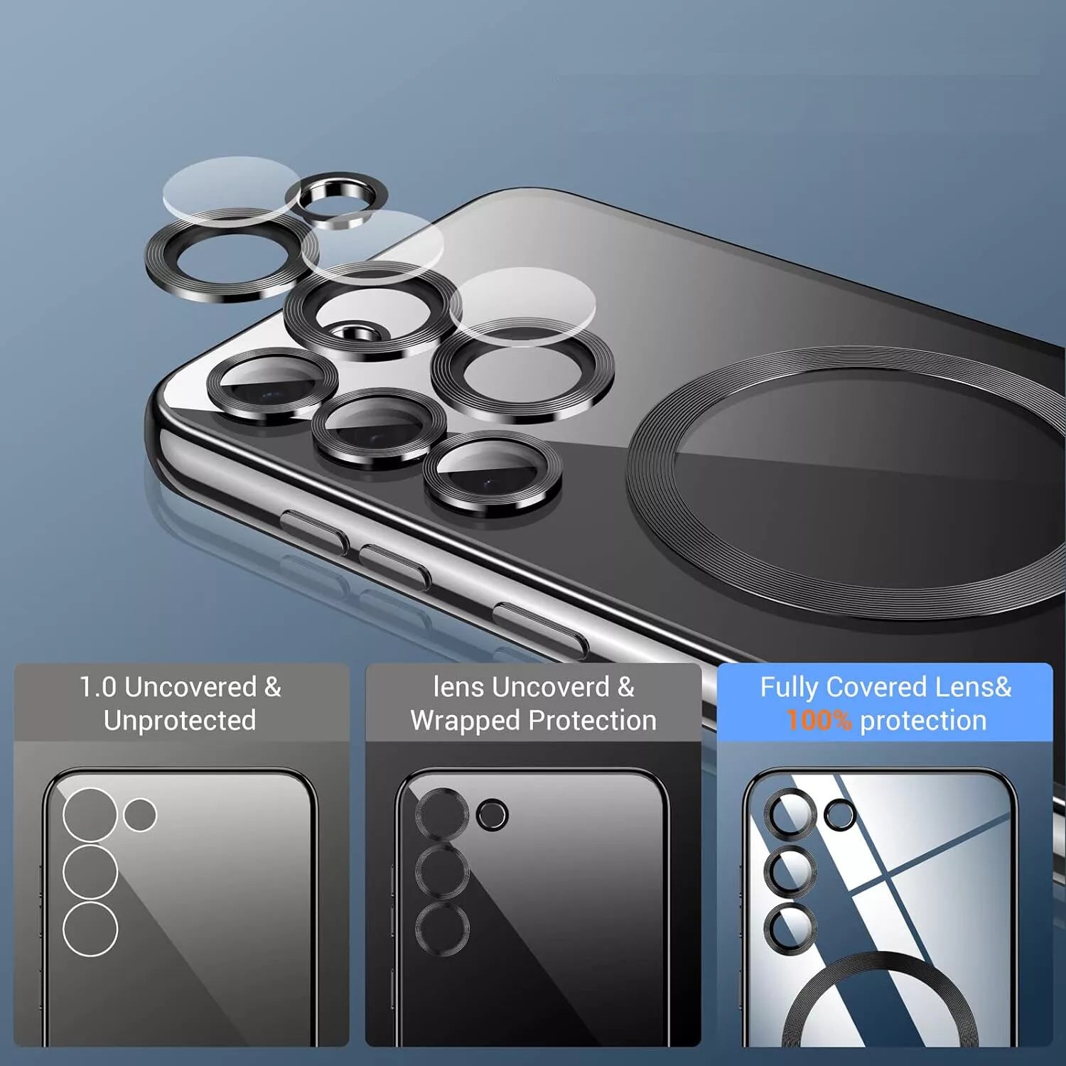 Hülle Samsung Galaxy S25 S24 S23 Plus Ultra Magsafe Schutzhülle Magnetisch Case