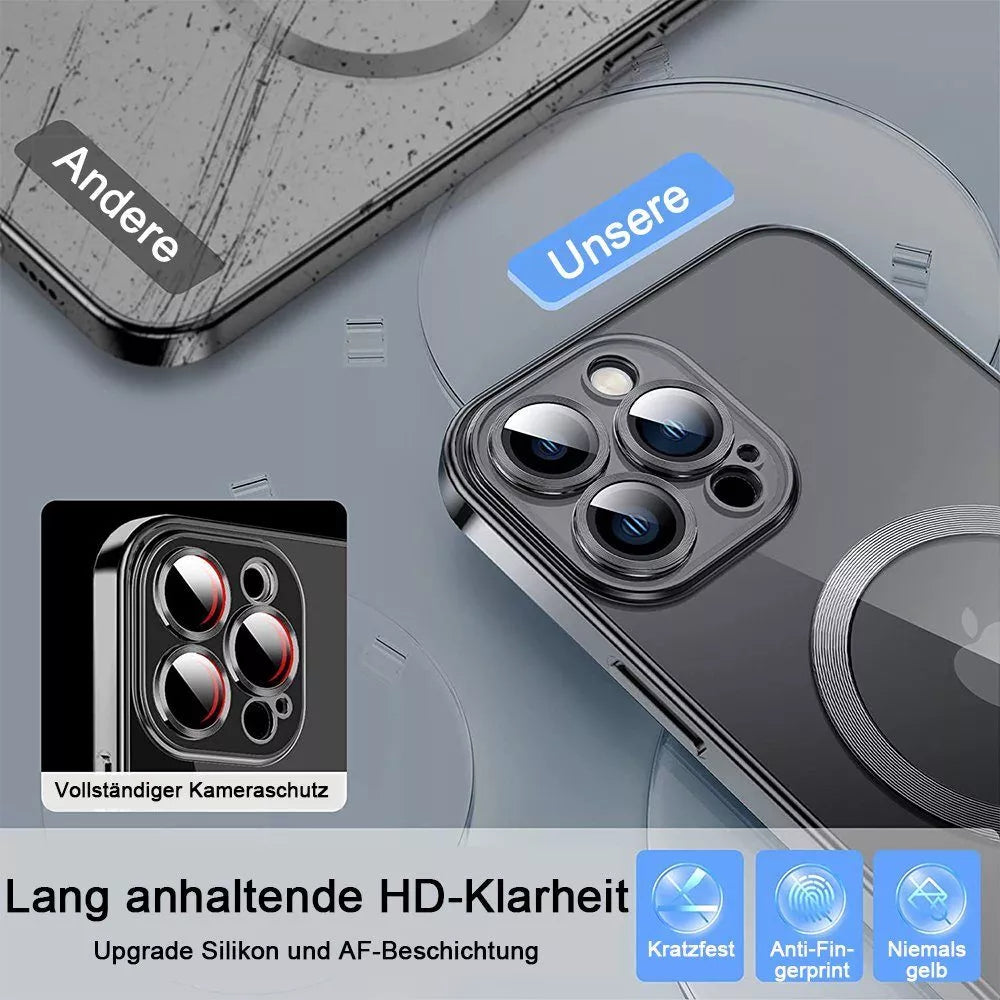 Magsafe Hülle für iPhone 16 15 14 Pro Max Plus Schutzhülle Cover Case Handyhülle