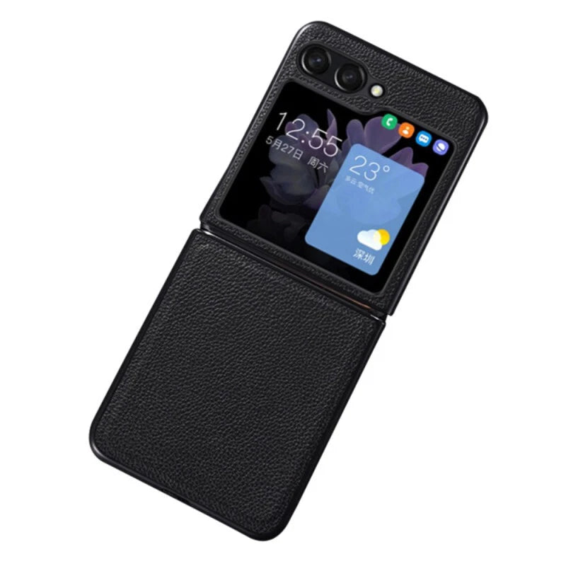 Case for Samsung Galaxy Z Flip 5 / 6 leather look case mobile phone protective case cover