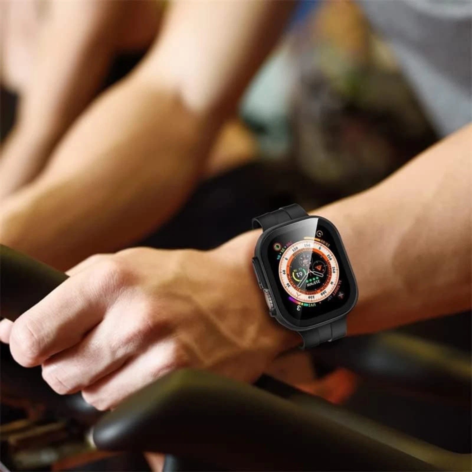 Schutzhülle für Apple Watch Ultra 1 / Ultra 2 49 mm Case Cover Hülle Voll Schutz