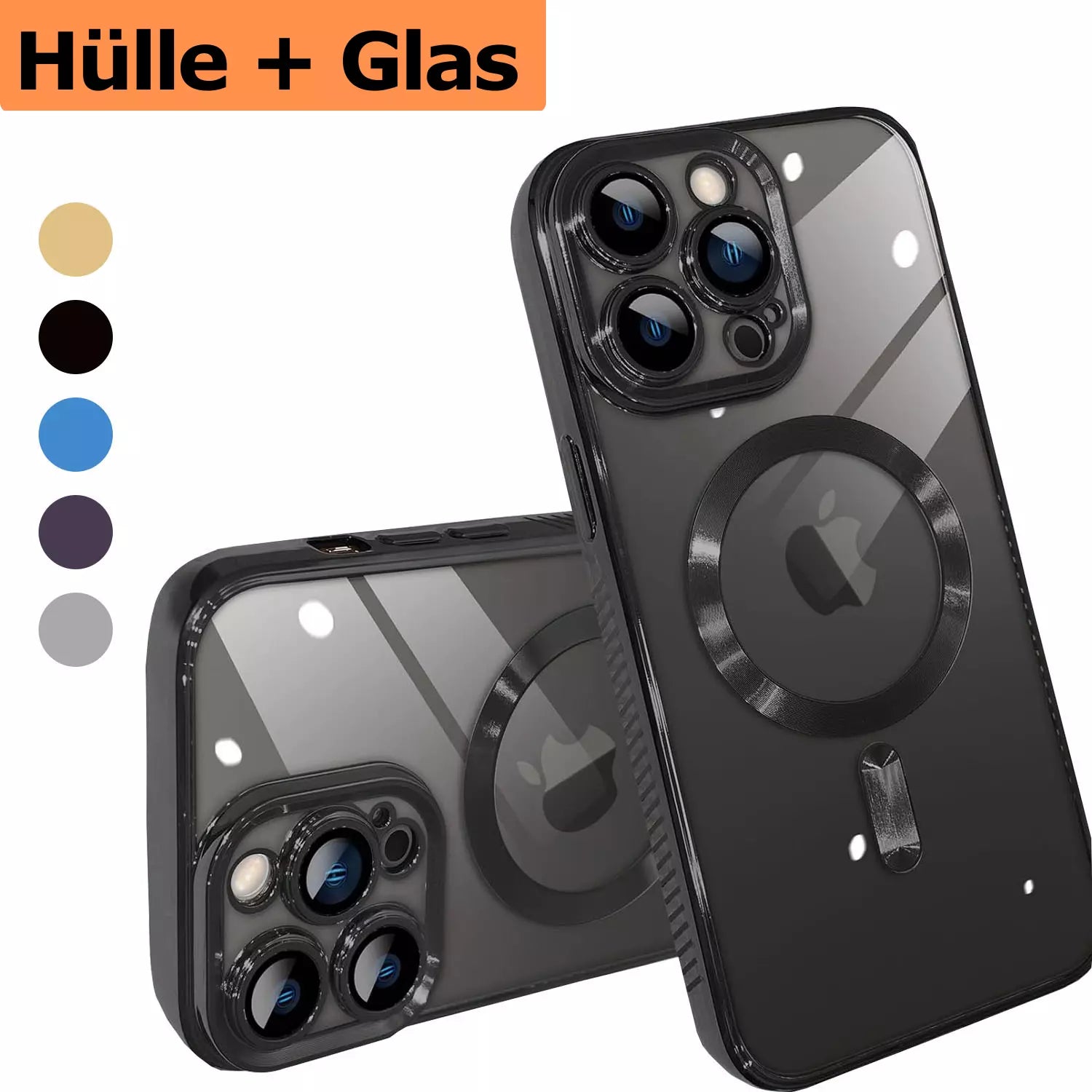 Magsafe Hülle für iPhone 16 15 14 Pro Max Plus Schutzhülle Cover Case Handyhülle
